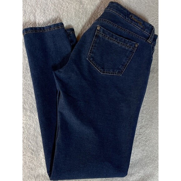 Common Genes Jeggings Womens Size 10 Dark Wash Mid Rise Strech Denim Jea… - Picture 1 of 7